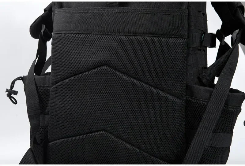 Sac à Dos Tactique 25L / 45L pour Homme et Femme – Laser Cut MOLLE, Sac Polyvalent pour Randonnée, École et Gym - BLACKBEARD OUTDOOR INDUSTRIES