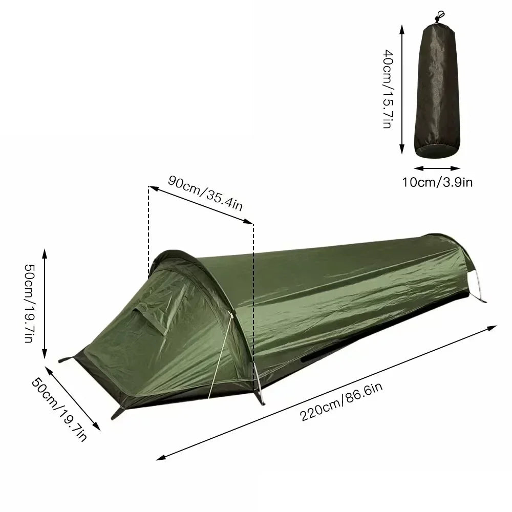 Tente Ultra-Légère de Randonnée 2025 - 1 Personne - BLACKBEARD OUTDOOR INDUSTRIES
