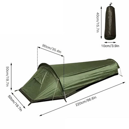 Tente Ultra-Légère de Randonnée 2025 - 1 Personne - BLACKBEARD OUTDOOR INDUSTRIES