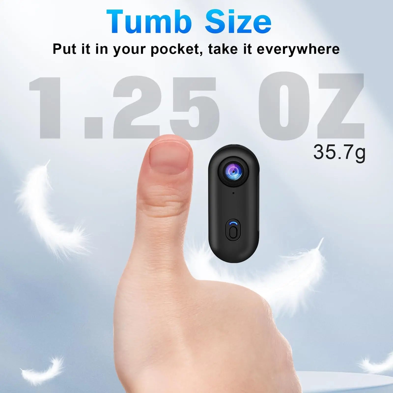 4K Bodycam  d’action 4K ultra-compacte Ma boutique