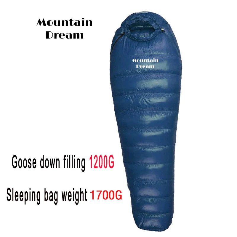 Sac de Couchage Hiver en Duvet d’Oie – Modèle Mummy 3 Saisons – KOSRTON - BLACKBEARD OUTDOOR INDUSTRIES