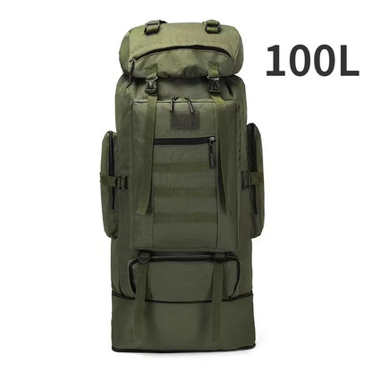 Sac à Dos Tactique 80L / 100L – Grand Volume pour Randonnée, Camping & Trekking - BLACKBEARD OUTDOOR INDUSTRIES