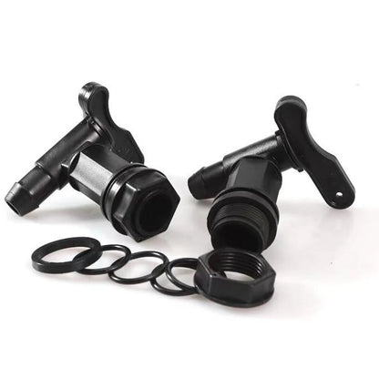 Robinet en Plastique pour Fût IBC – Robinet Auto-fabriqué pour Réservoir d'Eau, Bière, Jardin et Récupérateur d'Eau de Pluie - BLACKBEARD OUTDOOR INDUSTRIES
