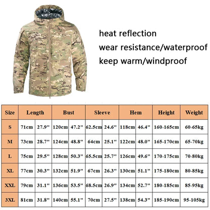 Ensemble d’Hiver Chasse Outdoor – Veste et Pantalon Camouflage Épais, Chauds, Imperméables, Uniforme Tactique Résistant à l’Usure - BLACKBEARD OUTDOOR INDUSTRIES