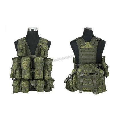 Gilet Tactique 6sh117 MOLLE EMR Little Green Man Ma boutique