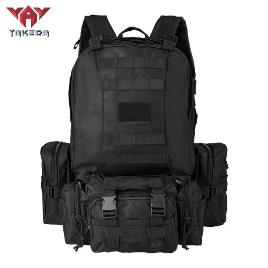 YAKEDA Sac à Dos Tactique MOLLE – Sac Duffel Multifonction Outdoor - BLACKBEARD OUTDOOR INDUSTRIES