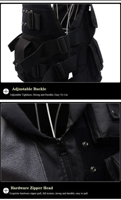 Gilet Tactique d’Intervention Type SWAT / SAS – Modèle Adulte & Enfant Ma boutique