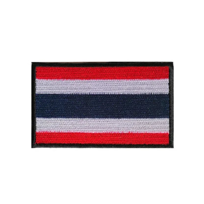 Patch Brodé Drapeau – international | Patch Militaire Tactique Velcro - BLACKBEARD OUTDOOR INDUSTRIES