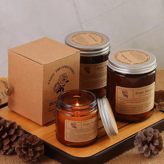 Bougie Aromathérapie au Soja - Bougie Parfumée sans Fumée en Coupe - Décoration de Maison, Souvenir et Fragrance - BLACKBEARD OUTDOOR INDUSTRIES