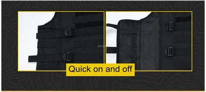 Gilet Tactique Molle pour Homme – Équipement de Chasse et de Sport avec Système d'Hydratation, Sécuritaire et Pratique pour Chasse et Pêche BLACKBEARD OUTDOOR INDUSTRIES