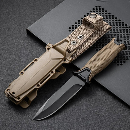 Couteau de Survie Outdoor en Acier Inoxydable D2 – Portable, Tactique, Randonnée - BLACKBEARD OUTDOOR INDUSTRIES