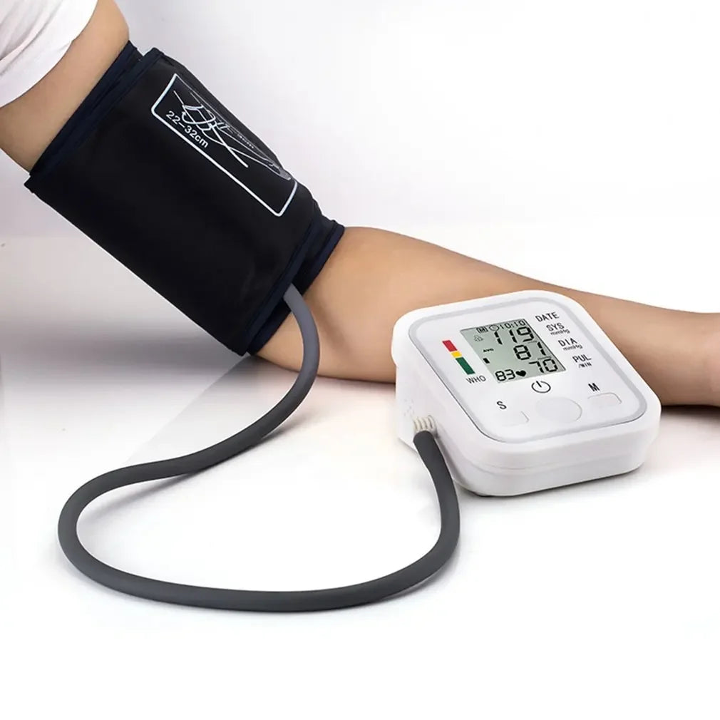 Tensiomètre Digital Portable – Moniteur de Tension Artérielle au Bras avec Mesure du Pouls Ma boutique