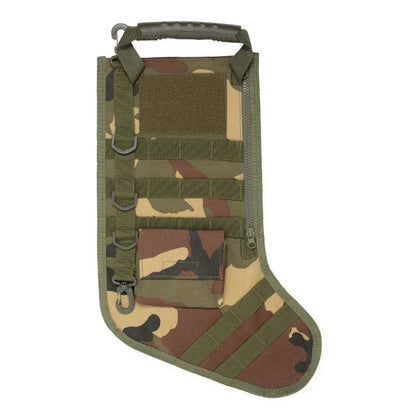 Tactical Molle Christmas sock, holiday gift sock, seasonal hanging EDC bag, outdoor sports hunting accessory, disposable bag BLACKBEARD OUTDOOR INDUSTRIES
