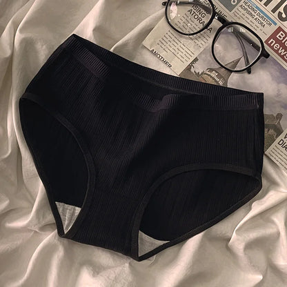 Lot de 3 Culottes en Coton de Style Sport – Sous-vêtements Féminins, Confortables, Respirants, Taille Moyenne, Lingerie Sexy et Taille Plus - BLACKBEARD OUTDOOR INDUSTRIES