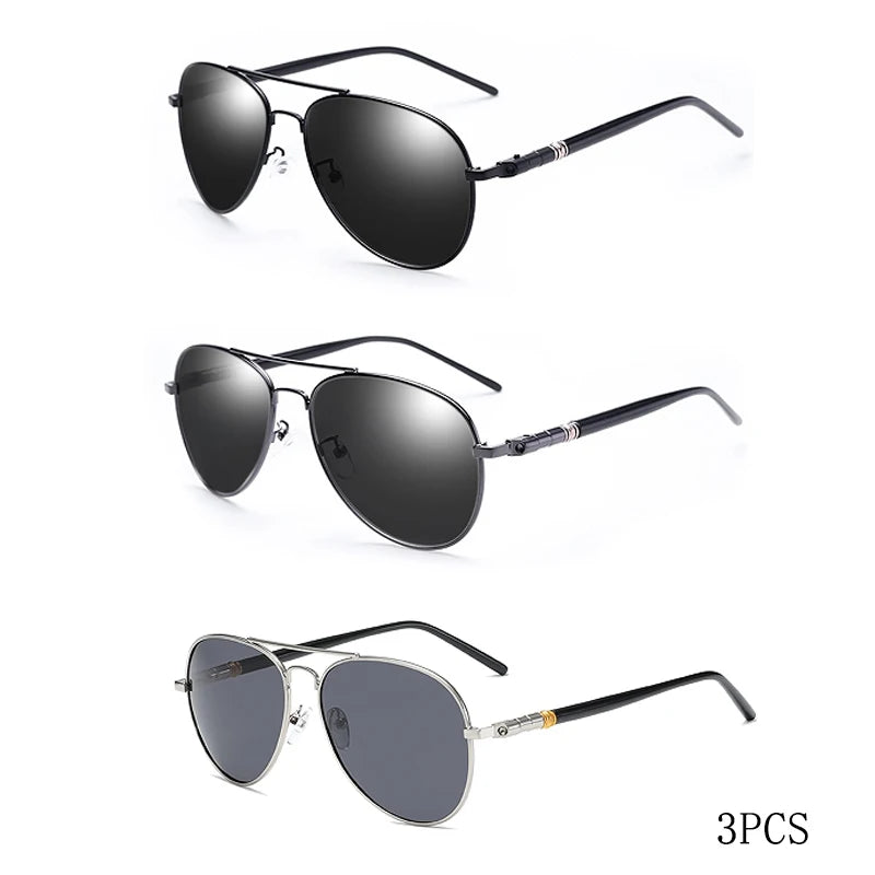 Lunettes de Soleil Polarisées VABBON – UV400 – Unisexe – Style Aviateur – Verres Miroirs Anti-Éblouissement - BLACKBEARD OUTDOOR INDUSTRIES