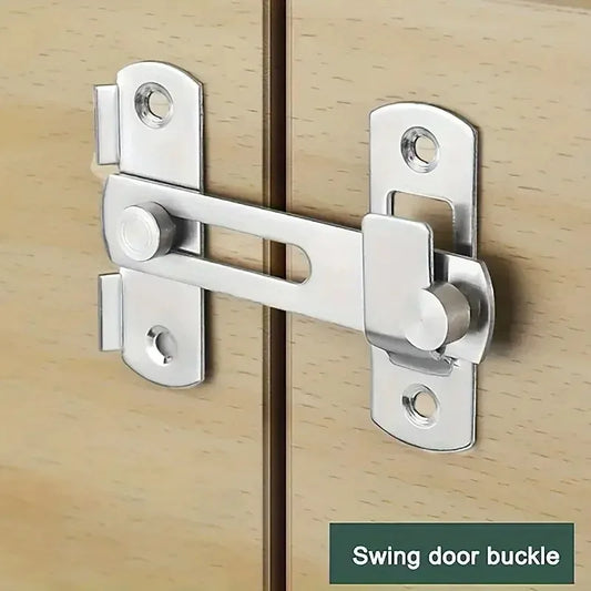 Loquet de Porte Coulissante en Acier Inoxydable – Matériau Durable pour Portes, Portails, Fenêtres et Placards - BLACKBEARD OUTDOOR INDUSTRIES