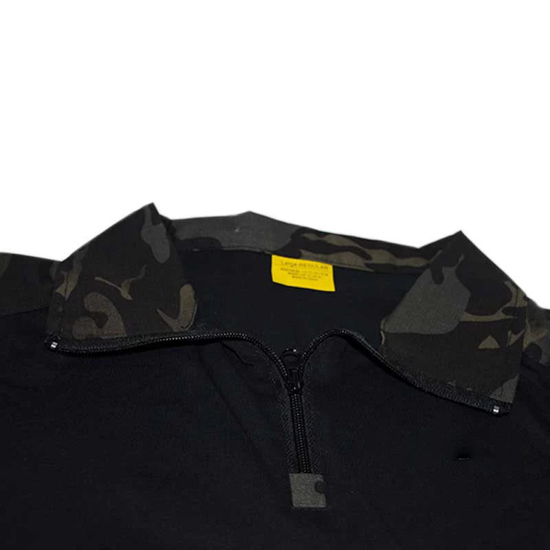 🪖 Chemise de Combat Camouflage Homme – TOMITANY Airsoft | Paintball | Randonnée | Tactique | Manches longues - BLACKBEARD OUTDOOR INDUSTRIES