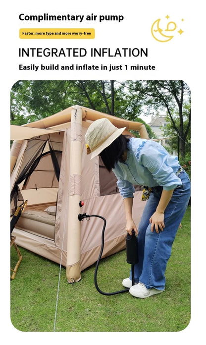 Tente Gonflable Lohascamping pour 4-5 Personnes - Air Shelter Dome Tent - BLACKBEARD OUTDOOR INDUSTRIES