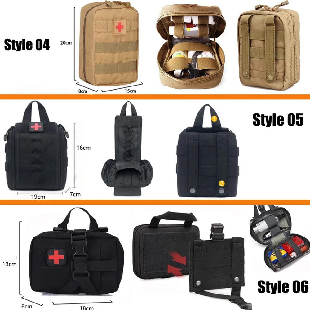 Sacoche Ophidian IFAK EDC Ceinture Taille / Sacoche Tactique pour Chasse, Gilet, Trousse de Premiers Secours, Camping et Survie - BLACKBEARD OUTDOOR INDUSTRIES