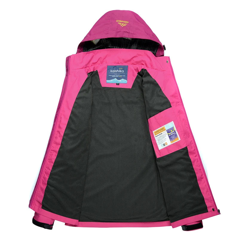 Ensemble Veste & Pantalon de Randonnée Femme TRVLWEGO | Imperméable 20000MM | Coupe-Vent | Outdoor Camping Trekking - BLACKBEARD OUTDOOR INDUSTRIES