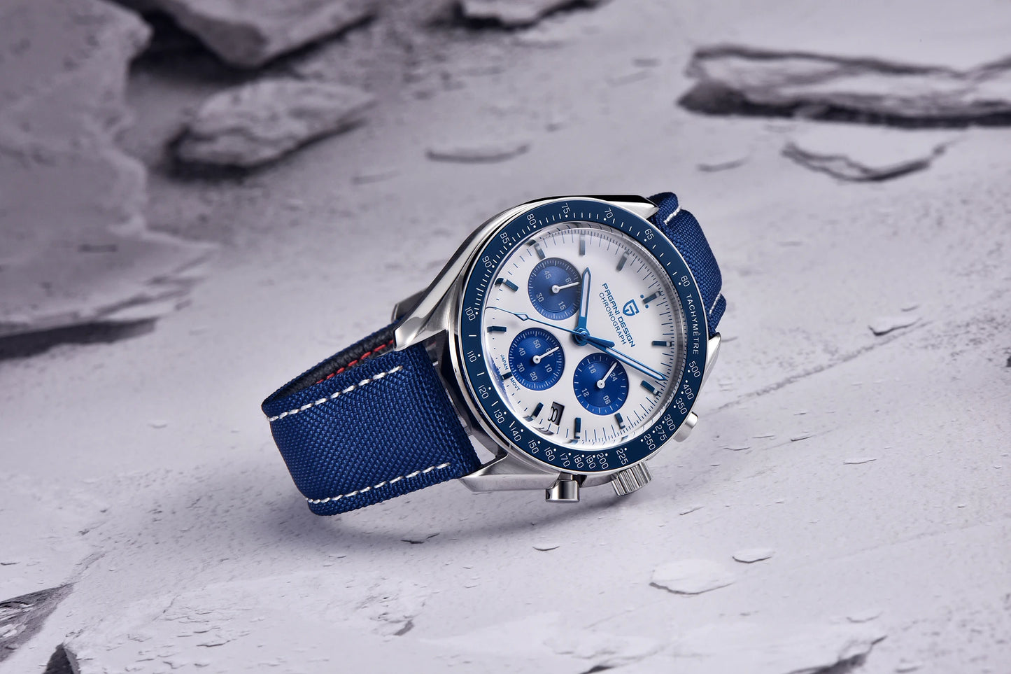PAGANI DESIGN PD-1701 Moonwatch 2025 – Hommage à la CK2998 – Montre Homme Quartz Chronographe de Luxe - BLACKBEARD OUTDOOR INDUSTRIES