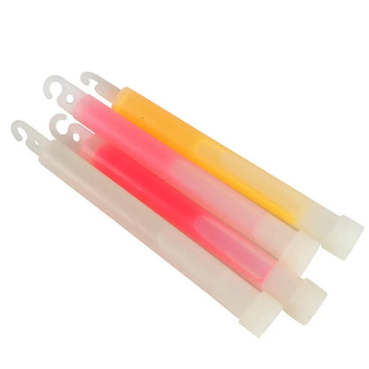 Lot de 10 Bâtons Lumineux Fluorescents avec Crochet – 6 pouces (15 cm) - BLACKBEARD OUTDOOR INDUSTRIES