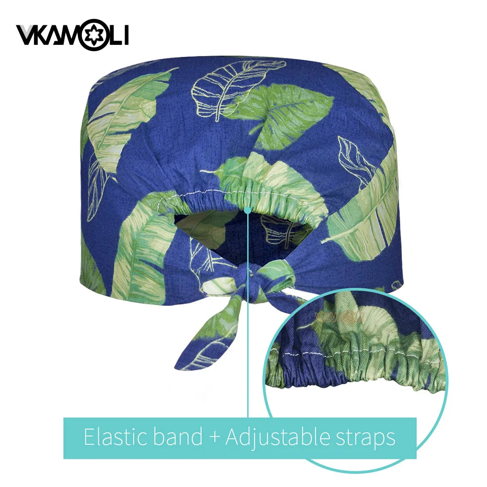 Chapeau Médical Imprimé pour Infirmières - Casquette de Scrub pour Femmes et Hommes, Uniforme Médical. - BLACKBEARD OUTDOOR INDUSTRIES