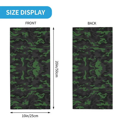 Tiger Stripe Camo – Bandeau Tour de Cou Hiver Multifonction pour Hommes et Femmes | Parfait pour Randonnée, Cyclisme, Sports Outdoor et Usage Quotidien - BLACKBEARD OUTDOOR INDUSTRIES