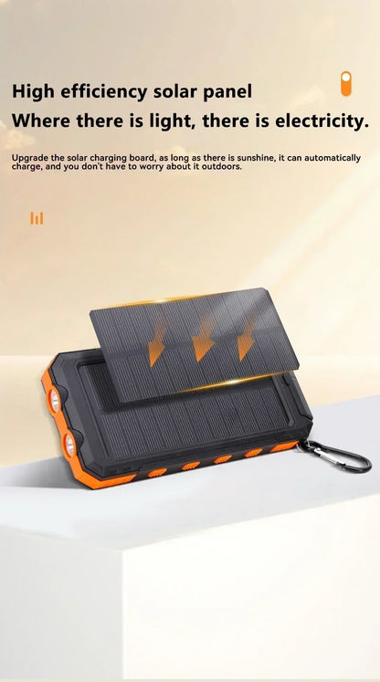 Batterie Externe Solaire 200000mAh – Chargeur Portable Ultra Haute Capacité - BLACKBEARD OUTDOOR INDUSTRIES