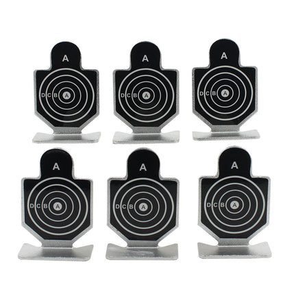 Lot de 6 Cibles Métalliques VULPO – Cibles Tactiques pour Tir, Airsoft & Entraînement de Précision Ma boutique