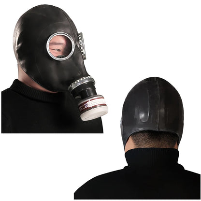 Masque Respiratoire Intégral Noir Type 64 — Polyvalent Peinture, Pesticides, Produits Chimiques - BLACKBEARD OUTDOOR INDUSTRIES