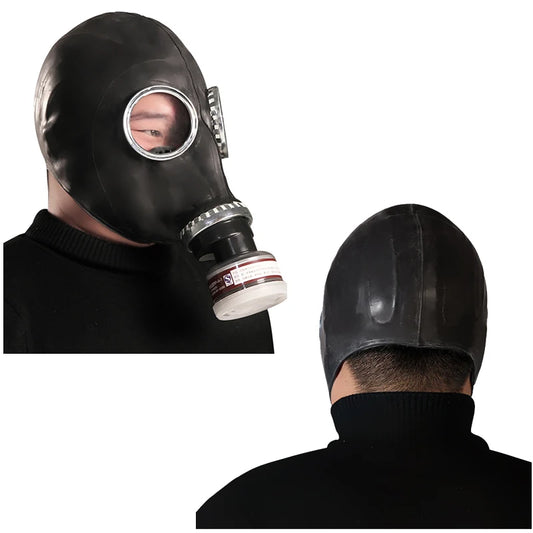 Masque Respiratoire Intégral Noir Type 64 — Polyvalent Peinture, Pesticides, Produits Chimiques - BLACKBEARD OUTDOOR INDUSTRIES