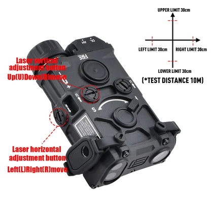 pointeur laser tactique lampe led WADSN Ma boutique