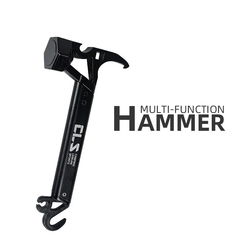 Marteau Mini Multifonction CLS - Outil de Survie Compact en Acier Inoxydable - BLACKBEARD OUTDOOR INDUSTRIES