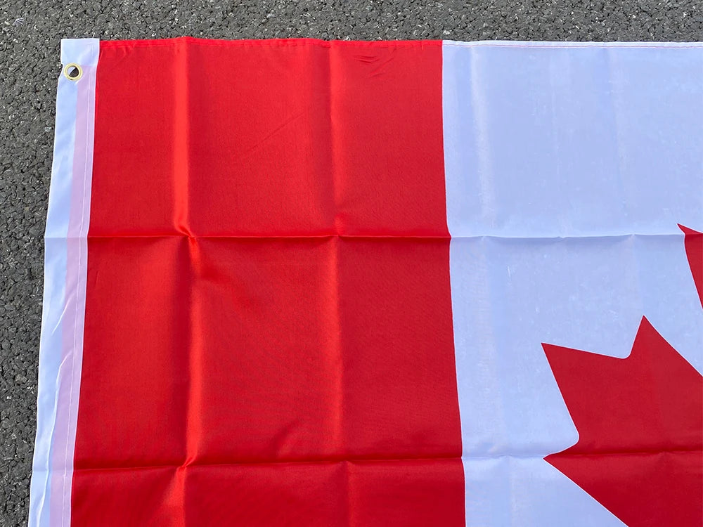 Drapeau du Canada 90x150 cm – Bannière en Polyester (Intérieur et Extérieur) BLACKBEARD OUTDOOR INDUSTRIES