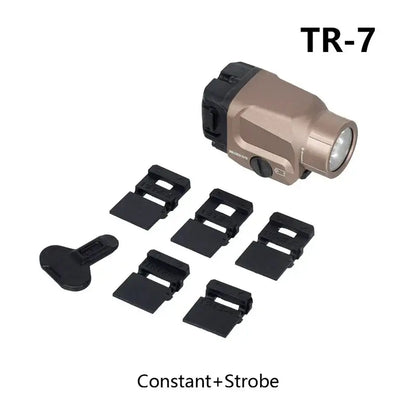 Lampe Tactique TR1 – 1000 Lumens | Stroboscope | Montage Rail 20mm | Pour GLOCK 17, Airsoft, Chasse, Tir, Sécurité Ma boutique