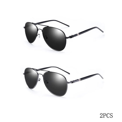 Lunettes de Soleil Polarisées VABBON – UV400 – Unisexe – Style Aviateur – Verres Miroirs Anti-Éblouissement - BLACKBEARD OUTDOOR INDUSTRIES
