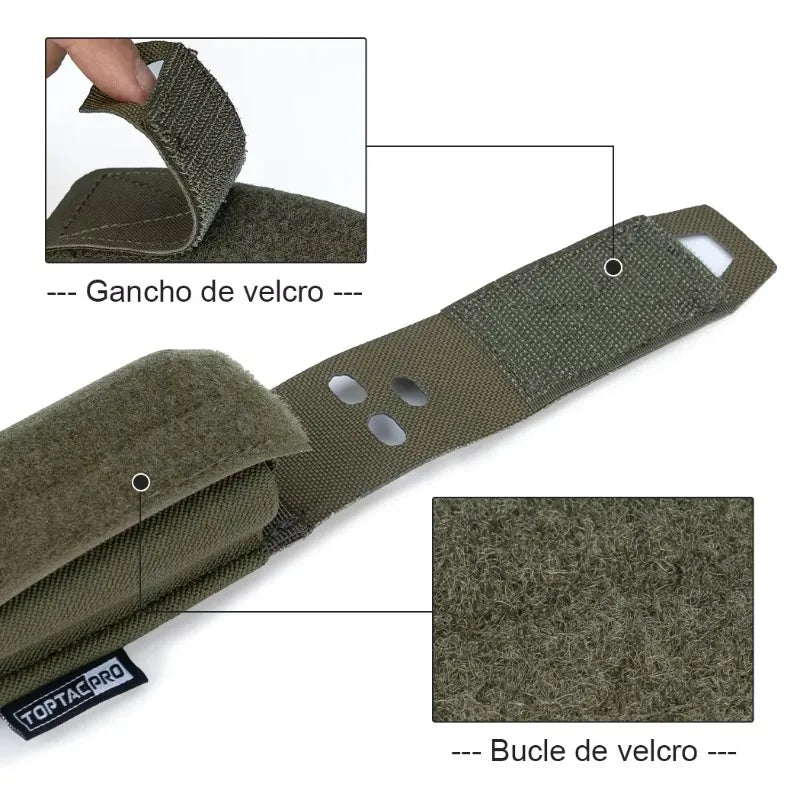 Pochette Tactique Flashbang MOLLE – TOPTACPRO 8502 | Sac Modulaire Accessoire Airsoft / Chasse - BLACKBEARD OUTDOOR INDUSTRIES