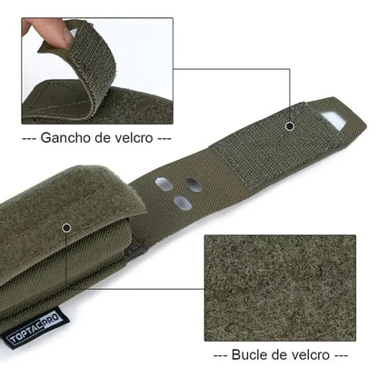 Pochette Tactique Flashbang MOLLE – TOPTACPRO 8502 | Sac Modulaire Accessoire Airsoft / Chasse - BLACKBEARD OUTDOOR INDUSTRIES