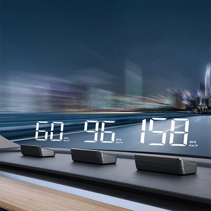Affichage Tête Haute (HUD) de Vitesse pour Véhicule – Compteur Numérique GPS, Projection sur Pare-Brise, Accessoire Électronique Auto - BLACKBEARD OUTDOOR INDUSTRIES