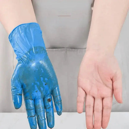 Gants Jetables en Nitrile Bleu – Étanches et Résistants - BLACKBEARD OUTDOOR INDUSTRIES
