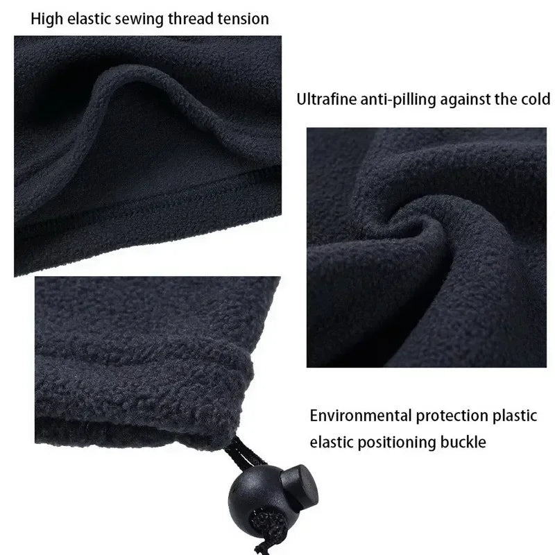 Cache-cou en Fleece Chaleureux et Coupe-vent pour Homme et Femme - BLACKBEARD OUTDOOR INDUSTRIES