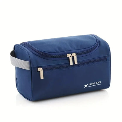 Trousse de Toilette en Cuir PU ou Toile – Grande Capacité & Accroche Murale | Unisexe, Idéale pour les Voyages - BLACKBEARD OUTDOOR INDUSTRIES