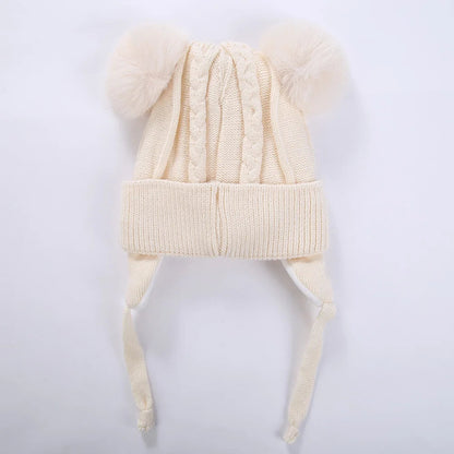 bonnet tricoté ours pour enfant 0/3ans Ma boutique