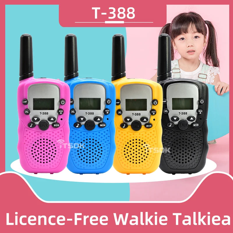 Talkie-Walkie pour Enfants T388 - Communication Amusante et Sécurisée - BLACKBEARD OUTDOOR INDUSTRIES