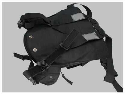 XIERDE Walkie Talkie Radio Holster & Chest Rig - Nylon Radio Case BLACKBEARD OUTDOOR INDUSTRIES