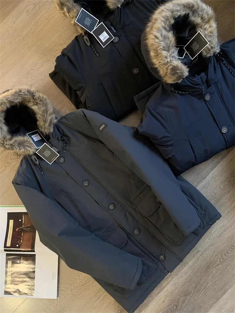 Manteau Long M65 Tooling Outdoor Homme et Femme Imperméable, Coupe-Vent, Ultra Chaud, Avec Capuche — Spécial Hiver - BLACKBEARD OUTDOOR INDUSTRIES