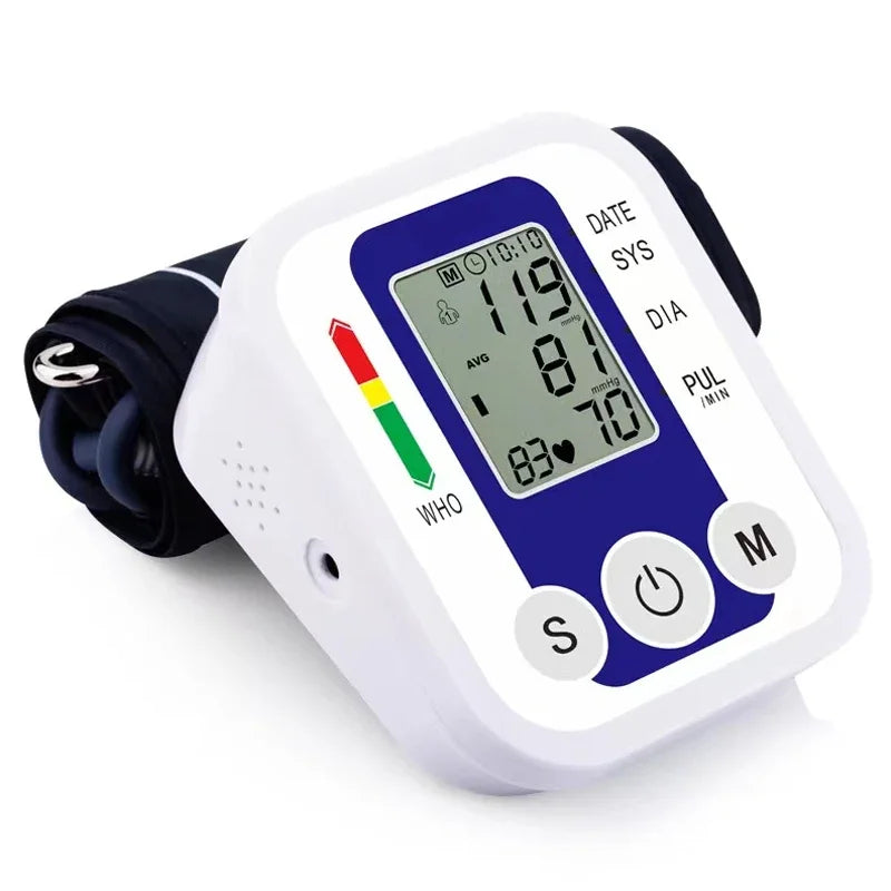 Tensiomètre Digital Portable – Moniteur de Tension Artérielle au Bras avec Mesure du Pouls Ma boutique