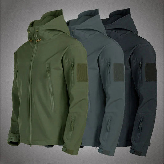 Veste Tactique Militaire Homme – Shark Skin Soft Shell - BLACKBEARD OUTDOOR INDUSTRIES