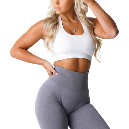 Soutien-Gorge Sans Couture à Col Halter "Limitless" - Spandex Élastique et Respirant pour Femmes, Confort et Maintien, Idéal pour le Fitness et le Yoga - BLACKBEARD OUTDOOR INDUSTRIES